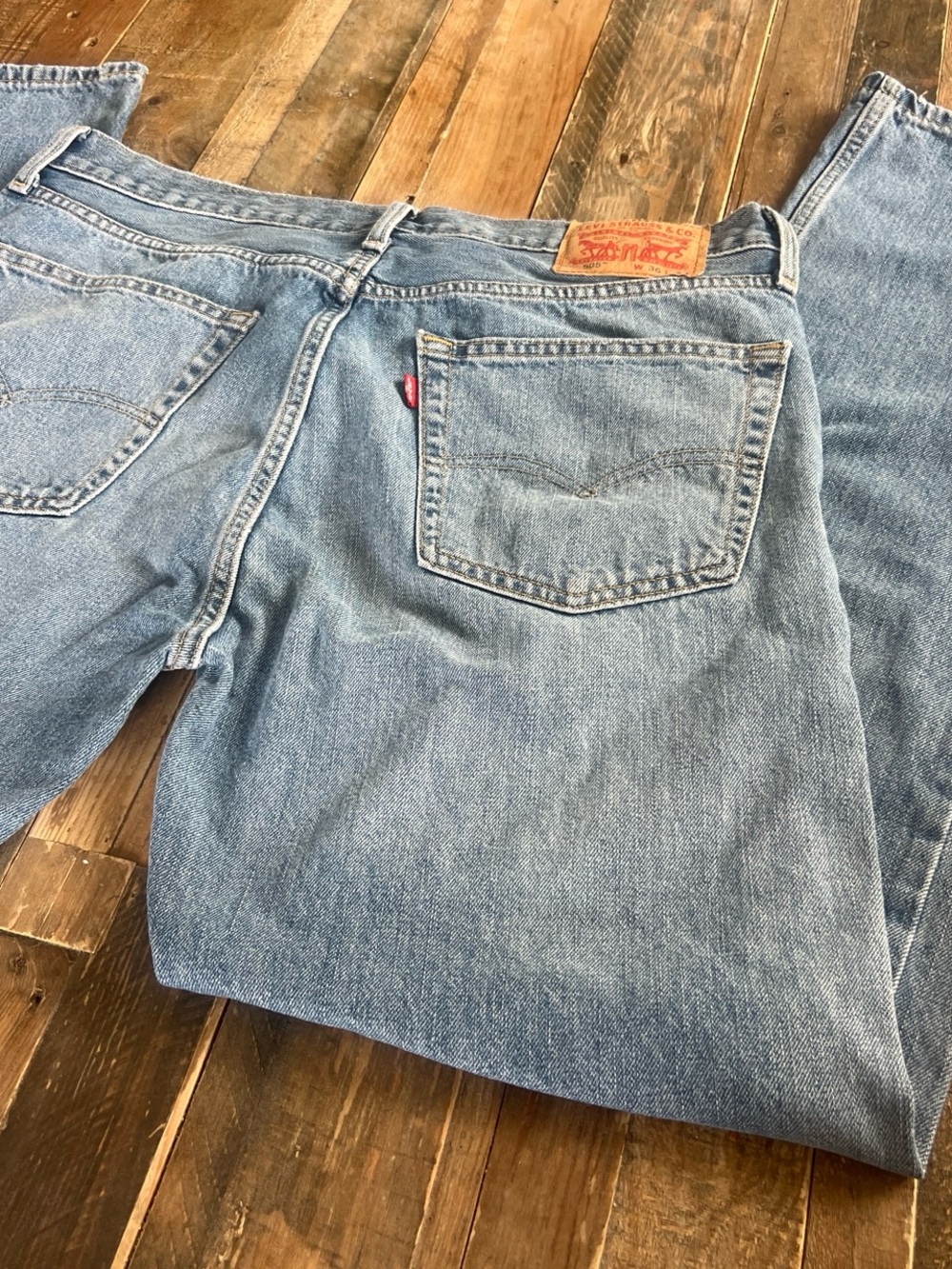 Levi's Vintage 505 Light Blue denim wash  Women's Jeans